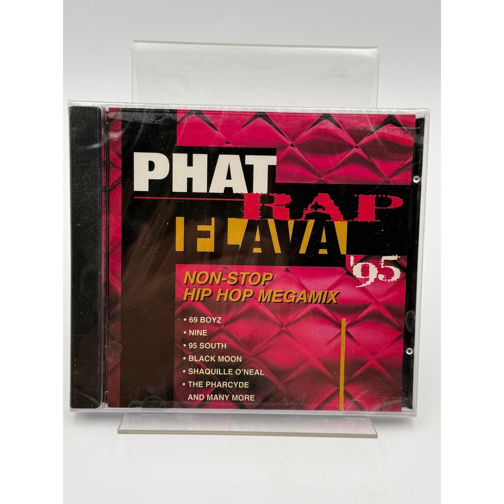 Phat Rap Flava 95 Hip Hop Megamix CD K-tel Cold Front 6146-2 Tribe Called Quest